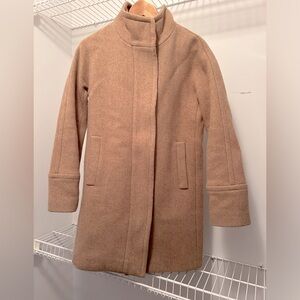 Jcrew Cocoon coat jn Italian stadium-cloth wool blend (size 2)